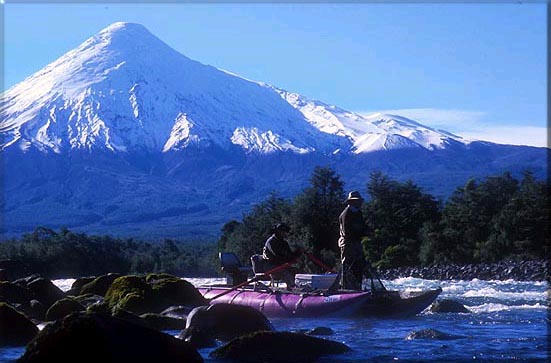 fly fishing in Chile