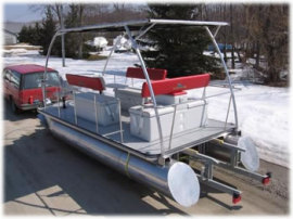 Solar Powered Pontoon Boat Solar Powered Pontoon Boat